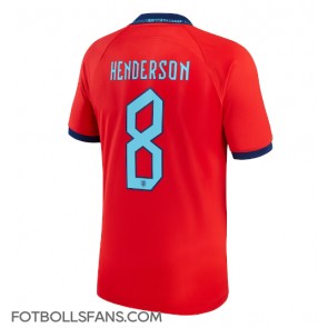 England Jordan Henderson #8 Replika Bortatröja VM 2022 Kortärmad